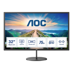 AOC Q32V4 LED monitor 81.3 cm (32 palec) 2560 x 1440 Pixel 16:9 4 ms IPS LED