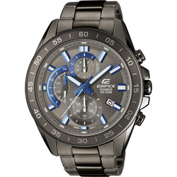 Casio chronografické náramkové hodinky EFV-550GY-8AVUEF (d x š x v) 53 x 47 x 12.1 mm černá Materiál pouzdra=nerezová ocel materiál řemínku=nerezová ocel