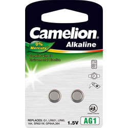 Camelion AG1 knoflíkový článek LR 60  alkalicko-manganová 14 mAh 1.5 V 2 ks