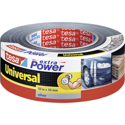 tesa UNIVERSAL 56389-00000-11 páska se skelným vláknem tesa® Extra Power stříbrná (d x š) 50 m x 50 mm 1 ks