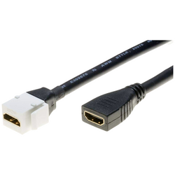 Lyndahl LKK0210-02 HDMI kabelový adaptér [1x HDMI zásuvka - 1x HDMI zásuvka] černá  0.2 m