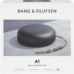 B & O PLAY by Bang & Olufsen Beosound A1, 2.Gen. Bluetooth® reproduktor hlasitý odposlech, outdoor, odolná vůči stříkající vodě, prachotěsný antracitová