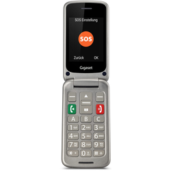 Gigaset GL590 telefon pro seniory - véčko  stříbrná