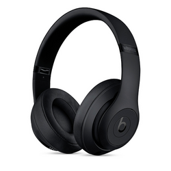 Beats Studio3  sluchátka Over Ear  Bluetooth®, kabelová stereo matná černá Potlačení hluku složitelná, regulace hlasitosti