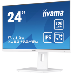 Iiyama XUB2492HSU-W6 LED monitor 60.5 cm (23.8 palec) 1920 x 1080 Pixel 16:9 0.4 ms IPS LED