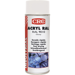 CRC 31064-AA Akrylový-ochranný lak RAL 9010   bílá (lesklá) 400 ml