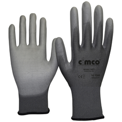 Cimco Skinny Soft grau 141248 nylon pracovní rukavice  Velikost rukavic: 8, M EN 388  1 pár
