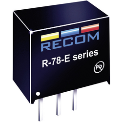 RECOM  R-78E5.0-0.5  DC/DC měnič napětí do DPS  24 V/DC  5 V/DC  500 mA    Počet výstupů: 1 x  Obsahuje 1 ks