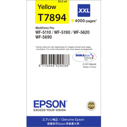 Epson Ink T7894, 79XXL originál žlutá C13T789440