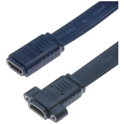 Lyndahl HDMI kabelový adaptér Zásuvka HDMI-A 0.3 m černá LKPK025-03 HDMI kabel