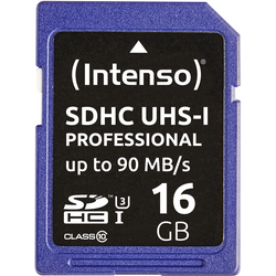 Intenso Professional karta SDHC 16 GB Class 10, UHS-I