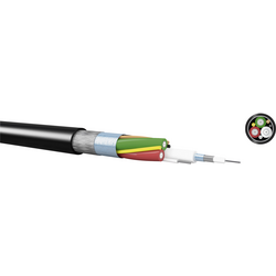 Kabeltronik 843750420-1 multicore kabel  3 x 0.09 mm² + 4 x 0.20 mm² černá metrové zboží