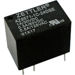 Zettler Electronics AZ9571-1C-5DSE relé do DPS 5 V/DC 1 1 přepínací kontakt 1 ks