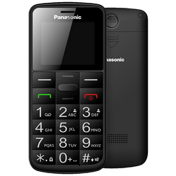 Panasonic KX-TU110 telefon pro seniory černá