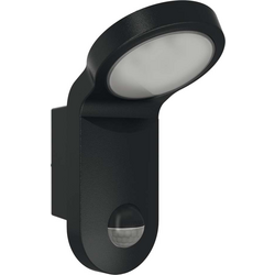 ESYLUX AOL 100 LED 5K sw EL10750014 nástěnné světlo s PIR detektorem pevně vestavěné LED LED černá