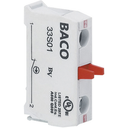 BACO BA33S10 spínací kontaktní prvek  1 spínací kontakt  bez aretace 600 V 1 ks