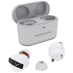 beyerdynamic Free BYRD Hi-Fi špuntová sluchátka Bluetooth® stereo šedá Potlačení hluku Nabíjecí pouzdro