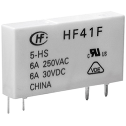 Hongfa HF41F/024-ZST relé do DPS 24 V/DC 6 A 1 přepínací kontakt 1 ks