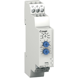 monitorovací relé 208 - 480 V/AC 1 přepínací kontakt Crouzet MWU  1 ks