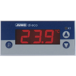 Jumo di eco  termostat Pt100, Pt1000, KTY2X-6  -200 do +600 °C relé 10 A (d x š x v) 56 x 76 x 36 mm