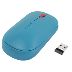 Leitz Cosy Bezdrátová myš Bluetooth® optická modrá 3 tlačítko 4000 dpi integrovaný scrollpad