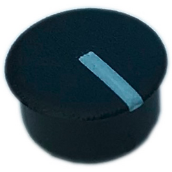 PSP C130-1 krytka knoflíku  černá, bílá Vhodné pro (série tlačítek, koleček) kulaté tlačítko 13 mm 1 ks