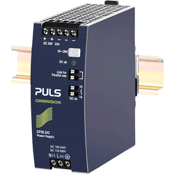PULS    síťový zdroj na DIN lištu    24 V  20 A  480 W  Počet výstupů:1 x    Obsahuje 1 ks