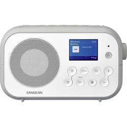 Sangean Traveller-420 (DPR-42 W/G) přenosné rádio DAB+, FM Bluetooth   bílá, šedá