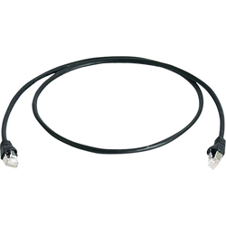 Telegärtner L00006A0056 RJ45 síťové kabely, propojovací kabely CAT 6A S/FTP 50.00 m černá samozhášecí, bez halogenů, UL certifikace 1 ks