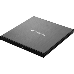 Verbatim External Ultra HD 4K externí Blu-ray vypalovačka podpora videa 4K Retail USB-C® USB 3.2 (1. generace) černá