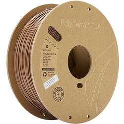 Polymaker 70907 PolyTerra vlákno pro 3D tiskárny PLA plast Nižší obsah plastů, vodou rozpustitelné  1.75 mm 1000 g zemina (matná)   1 ks
