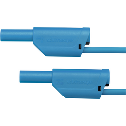 Schützinger VSFK 6000 / 1 / 50 / BL propojovací kabel [zástrčka 4 mm - zástrčka 4 mm] modrá, 1 ks