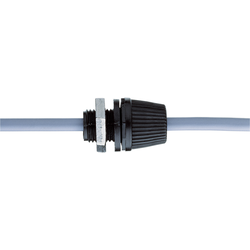 Donau Elektronik 527190 kabelová průchodka s odlehčením tahu M10  polyamid černá 1 ks