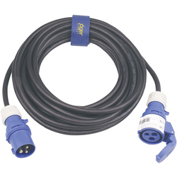 SIROX 361.425 napájecí prodlužovací kabel  16 A černá 25.00 m
