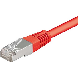 ESYLUX EQ10020155 RJ45 síťové kabely, propojovací kabely   10.00 m červená  1 ks