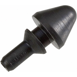 PB Fastener 1277-01 tlumicí přístrojová nožička se západkou  černá (Ø x v) 7 mm x 11.5 mm 1 ks