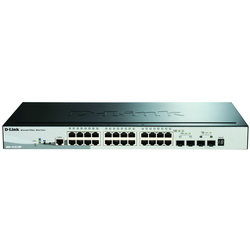 D-Link DGS-1510-28P/E DGS-1510-28P/E síťový switch RJ45/SFP+ 24 + 4 porty 92 Gbit/s funkce PoE
