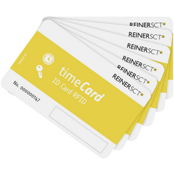 REINER SCT timeCard RFID Chipkarten 50 DES čipové karty Blanco