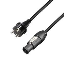 Adam Hall  8101 TCON 0300  IEC  kabel    černá  3 m