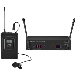 IMG StageLine TXS-631SET nasazovací sada bezdrátového mikrofonu Druh přenosu:bezdrátový spínač