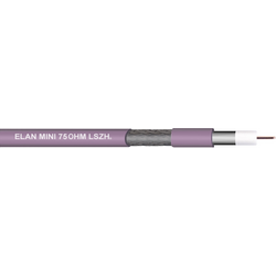 ELAN 81591 koaxiální kabel vnější Ø: 2.80 mm  75 Ω  bílá metrové zboží