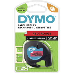 DYMO LT páska do štítkovače   Barva pásky: červená Mars Barva písma: černá 12 mm 4 m S0721630