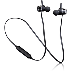 Lenco EPB-030BK sportovní špuntová sluchátka Bluetooth®  černá  headset, odolné vůči potu