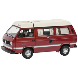 Schuco VW T3a Camper rot 1:18 model autobusu