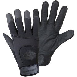 FerdyF. BLACK SECURITY Mechanics 1911-10 Clarino® syntetická kůže  montážní rukavice Velikost rukavic: 10, XL EN 388 CAT II 1 pár