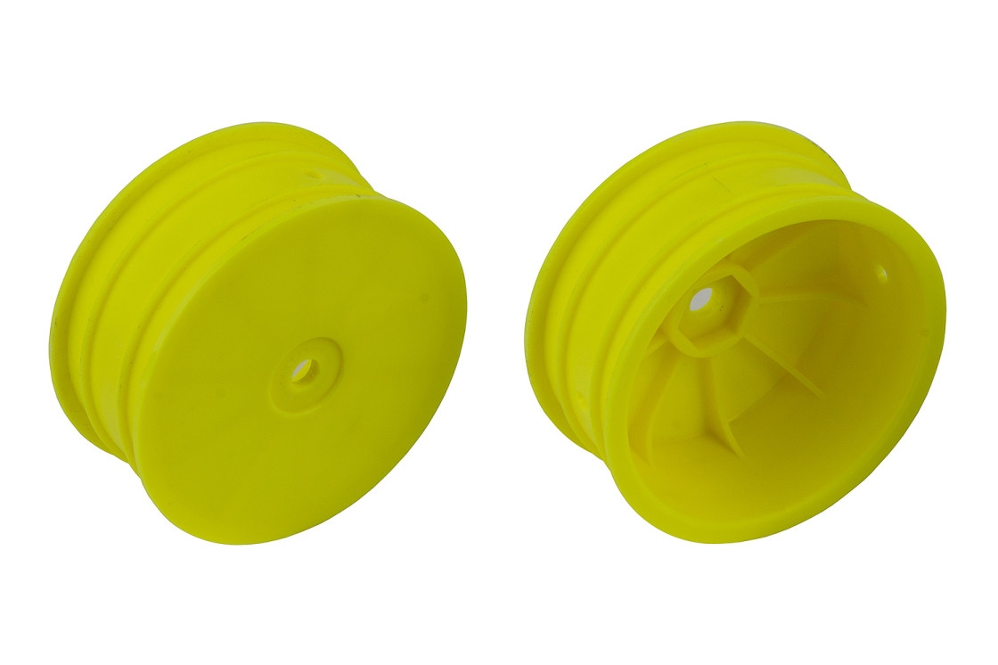 Associated Přední disky 2.2 žluté pro 4WD, +1,5mm (HEX 12 mm) - 2 ks