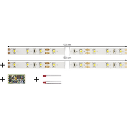 TAMS Elektronik 53-01450-02-C  LED páska v závislosti na směru jízdy, regulace intenzity světla, spínání s modulem  teplá bílá 1 sada