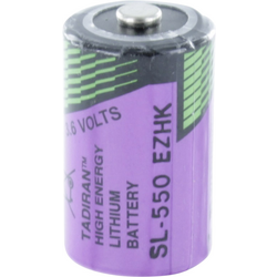 Tadiran Batteries SL 550 S speciální typ baterie 1/2 AA odolné vůči vysokým teplotám lithiová 3.6 V 900 mAh 1 ks