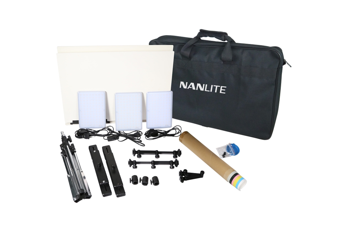 Nanlite Compac 20 Sada 3 LED svetel