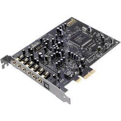 Sound Blaster SoundBlaster Audigy RX 7.1 interní zvuková karta PCIe x1 digitální výstup, externí konektor na sluchátka